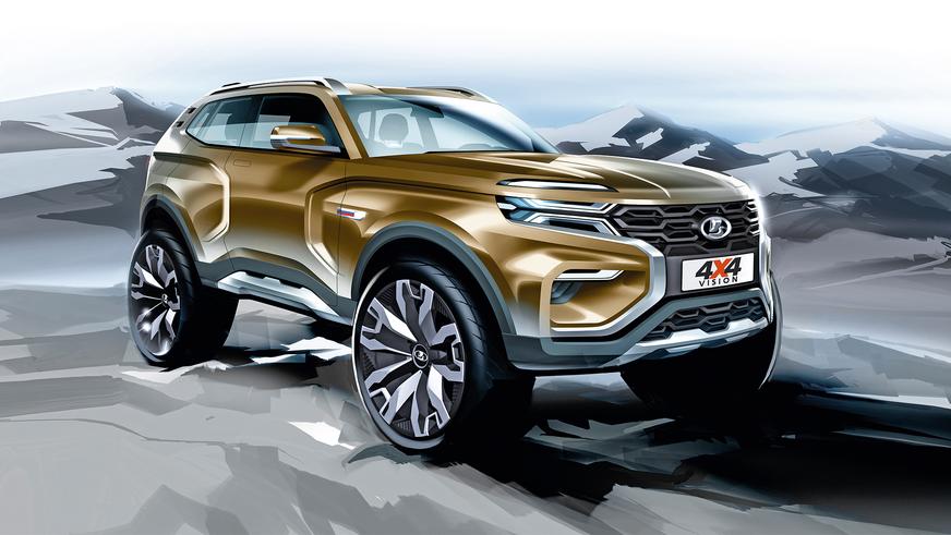 Как будет выглядеть будущая Lada 4x4?