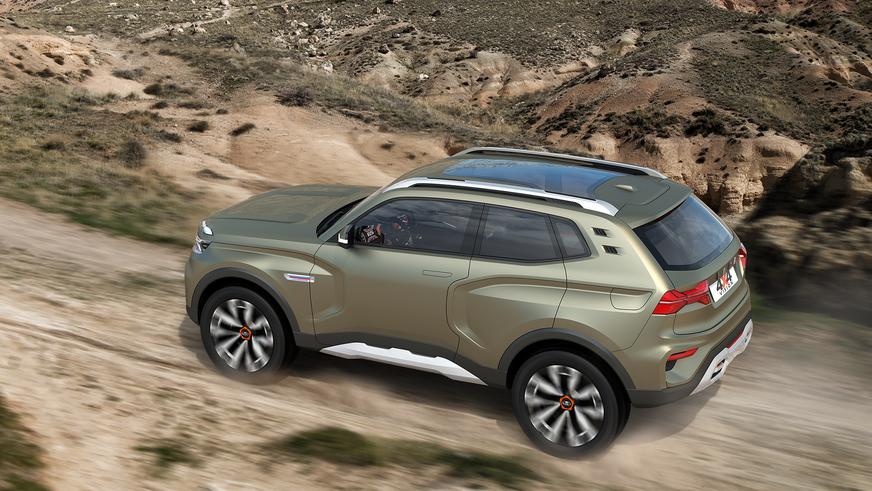 Как будет выглядеть будущая Lada 4x4?