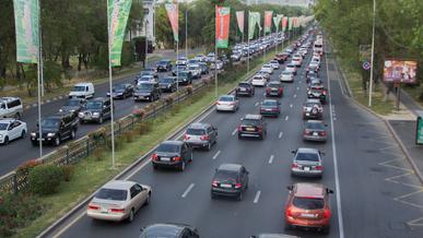 Количество машин в Алматы не должно расти до 2035 года