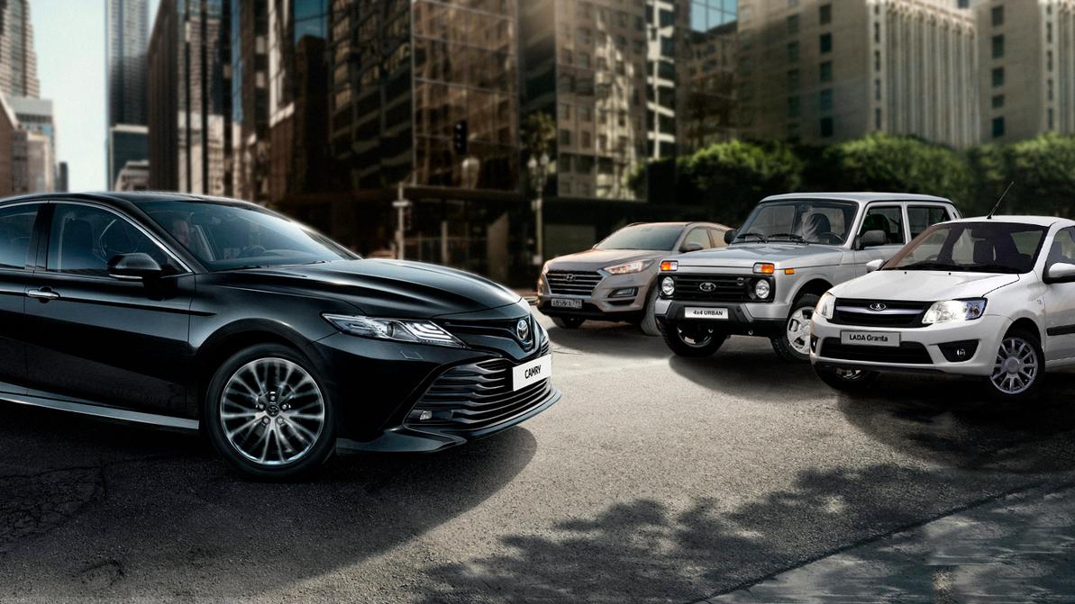 Рынок новых автомобилей в августе: Camry, Grantа и Tucson