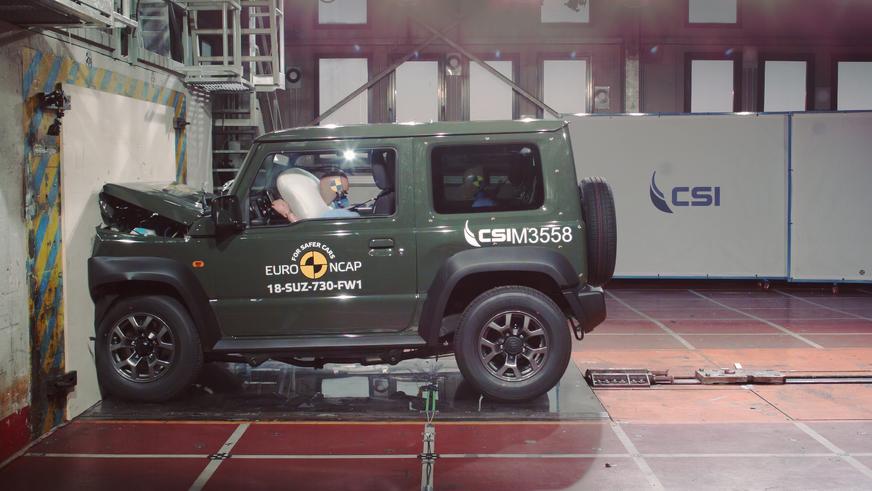 Новый Suzuki Jimny получил всего три звезды в тестах EuroNCAP