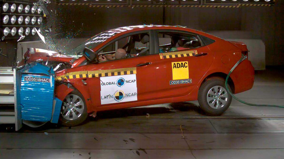 Hyundai Accent провалил краш-тест