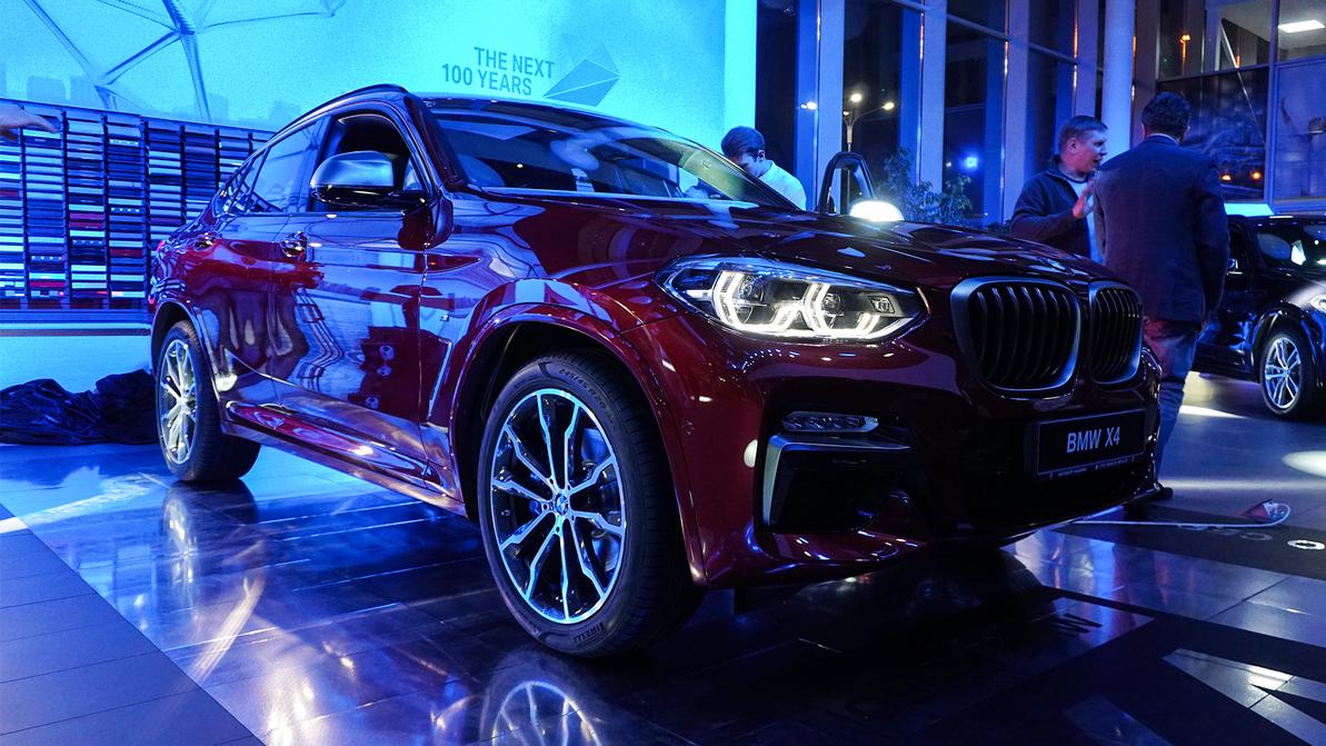 В Алматы приехал новый BMW X4