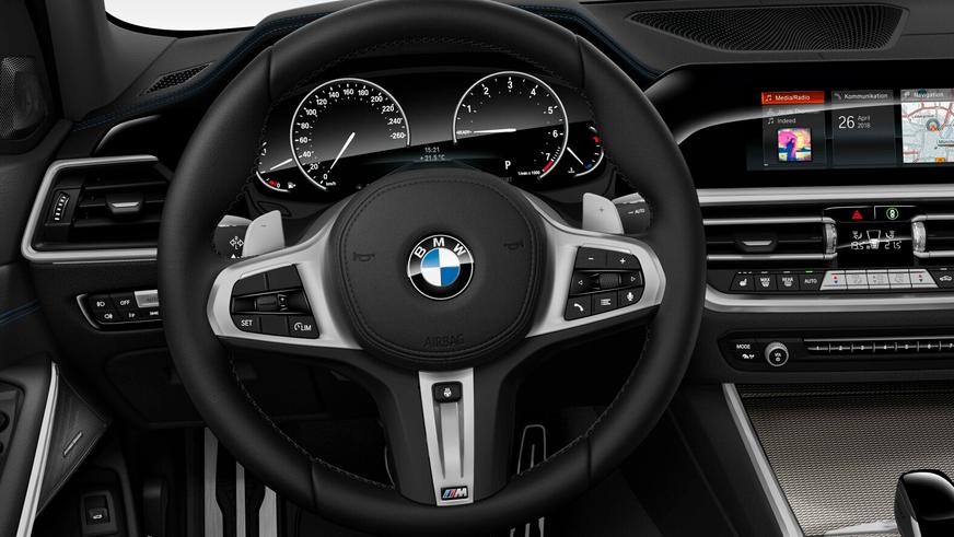 Дизайн «тройки» BMW G20 раскрыли в Сети
