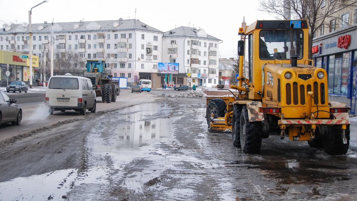 В Астане очистят от снега дороги и дворы