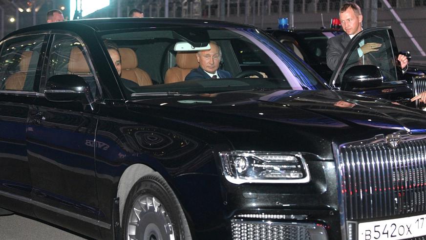 Путин устроил тест-драйв «Сената» для президента Египта