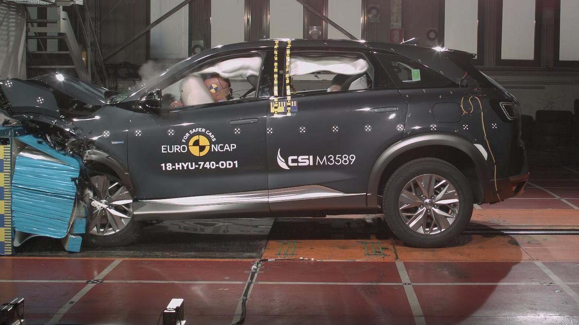 Водородный Hyundai Nexo побывал в гостях у EuroNCAP