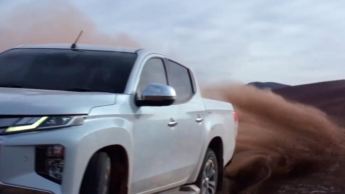 Новый Mitsubishi L200 впервые показали на видео