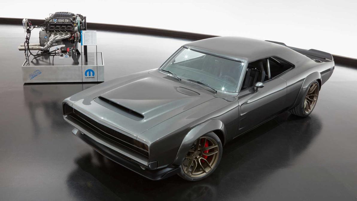 В США собрали 1000-сильный Dodge Charger ради рекламы мотора