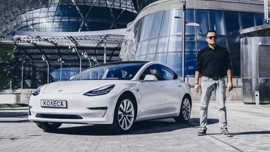 Обзор одной из первых Tesla Model 3 в Казахстане