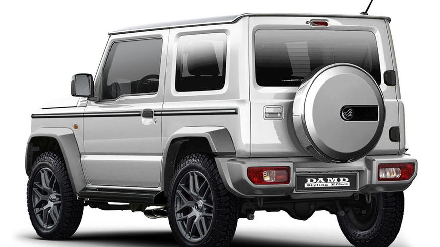 Новый Suzuki Jimny можно превратить в гелик или дэф