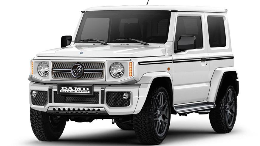 Новый Suzuki Jimny можно превратить в гелик или дэф