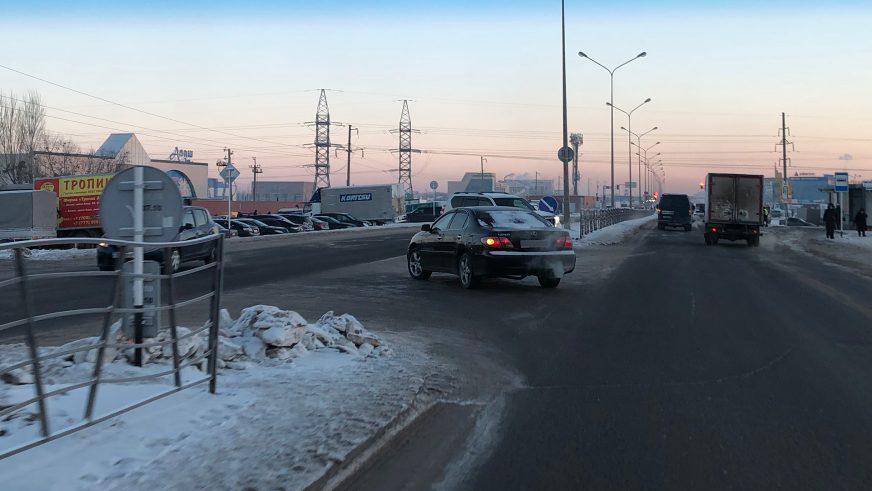 Разворачиваться запретили на шоссе Алаш в Астане