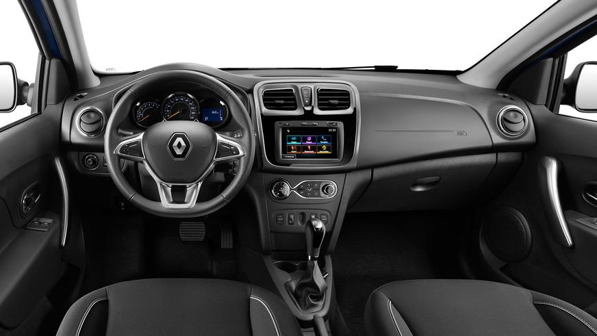 Приподнятый Renault Logan добрался до Казахстана