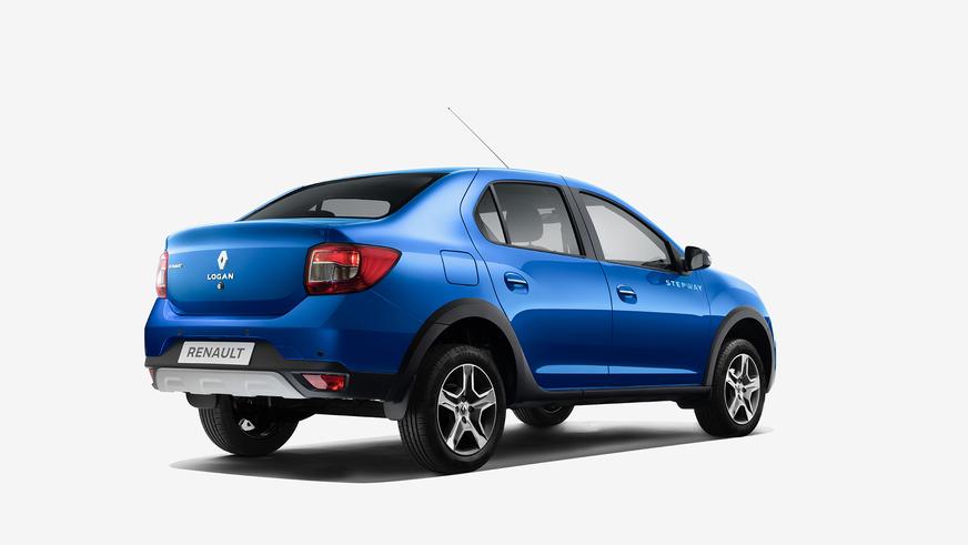 Приподнятый Renault Logan добрался до Казахстана