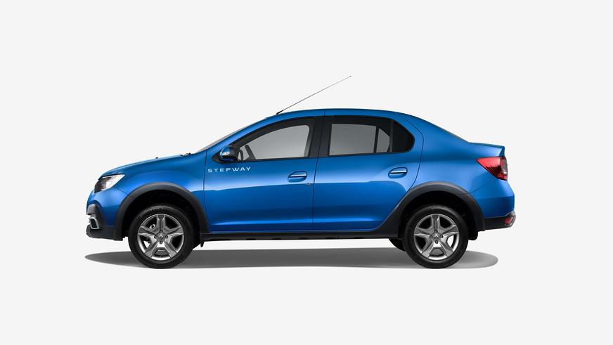 Приподнятый Renault Logan добрался до Казахстана