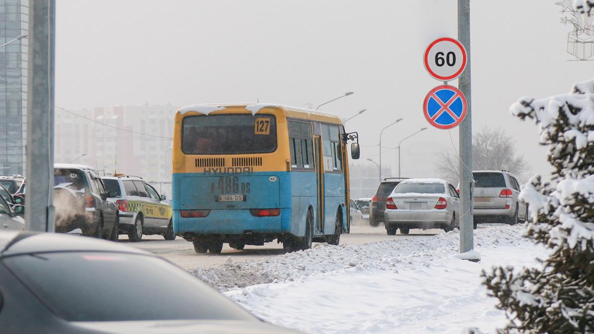 С 15 января вводится 60 км/ч на пр. Аль-Фараби