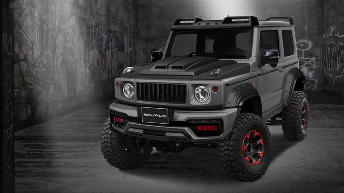Suzuki Jimny доработали с оглядкой на гелик