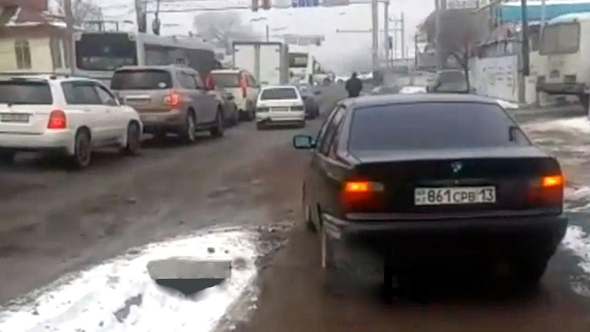 «Пешеход» на BMW