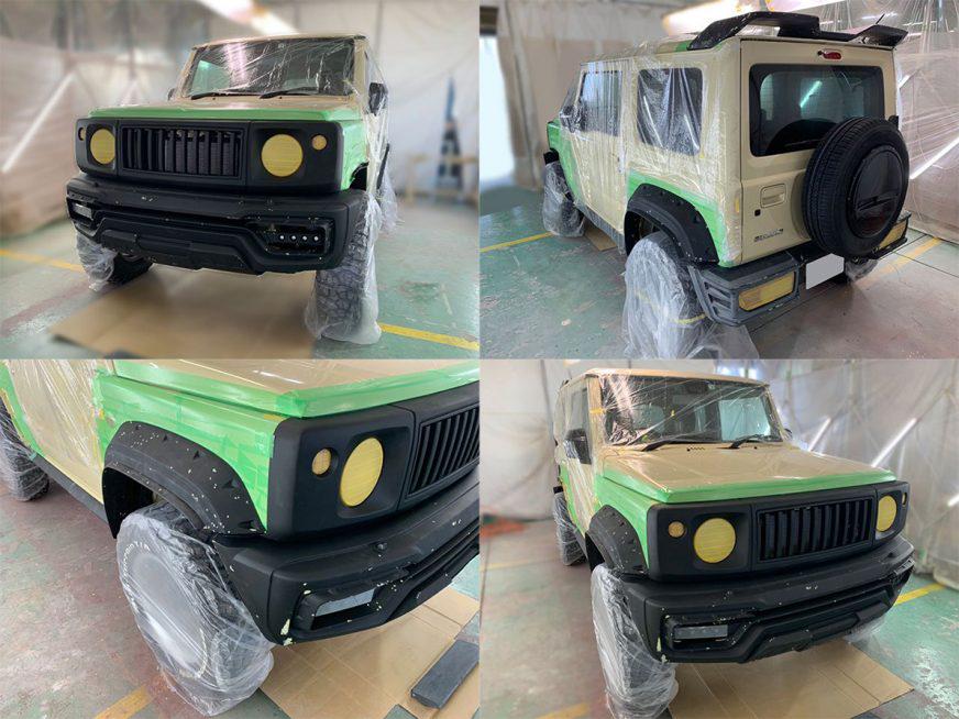 Suzuki Jimny доработали с оглядкой на гелик