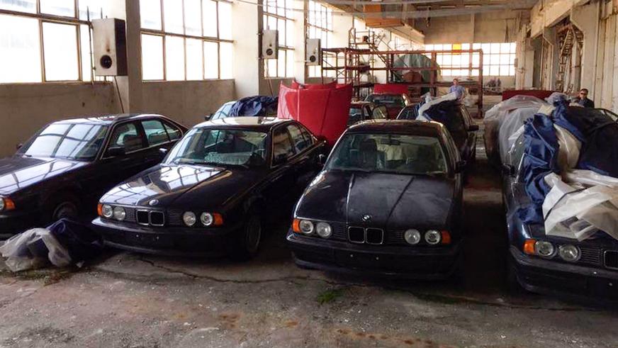 Одиннадцать «пятёрок» BMW (E34) без пробега нашли в Болгарии