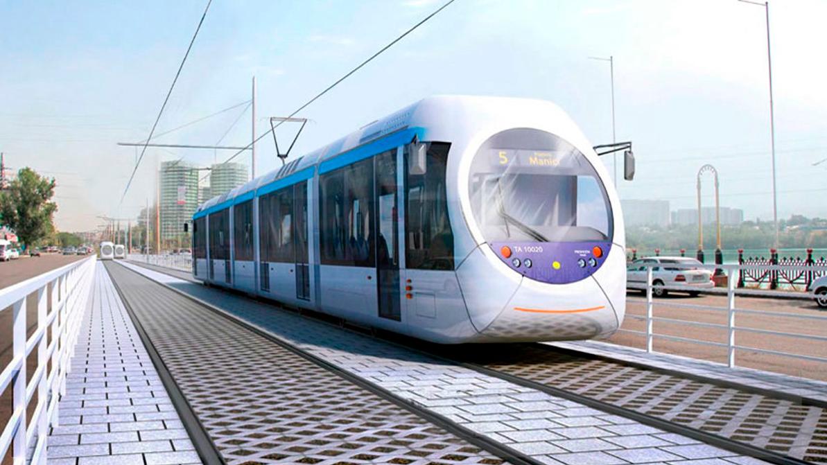 Прокладывать линию LRT в Алматы начнут в 2020 году