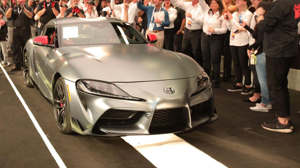 За первую Toyota GR Supra отдали $2.1 млн