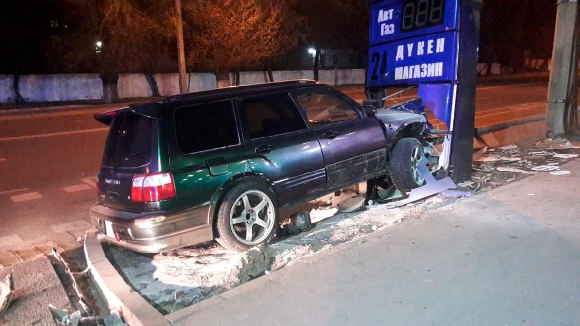 Угонщик Subaru Forester далеко не уехал