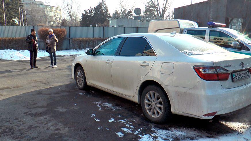 Угнанную Toyota Camry вернули владелице в Алматы