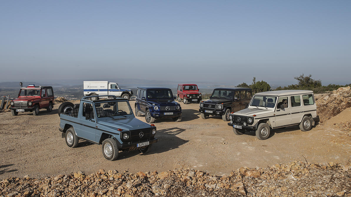 Mercedes-Benz G-Class стукнуло 40 лет