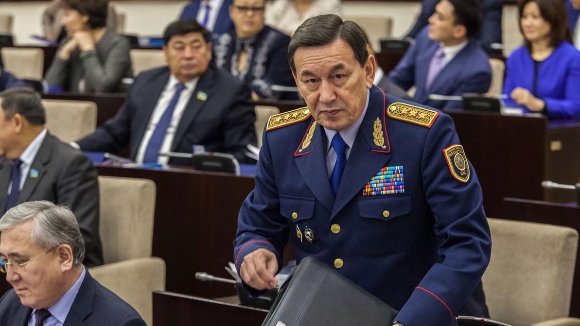 В МВД РК сменили министра