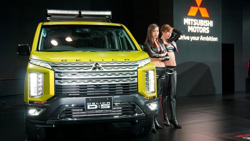 Mitsubishi подготовила новую Delica для лёгкого бездорожья