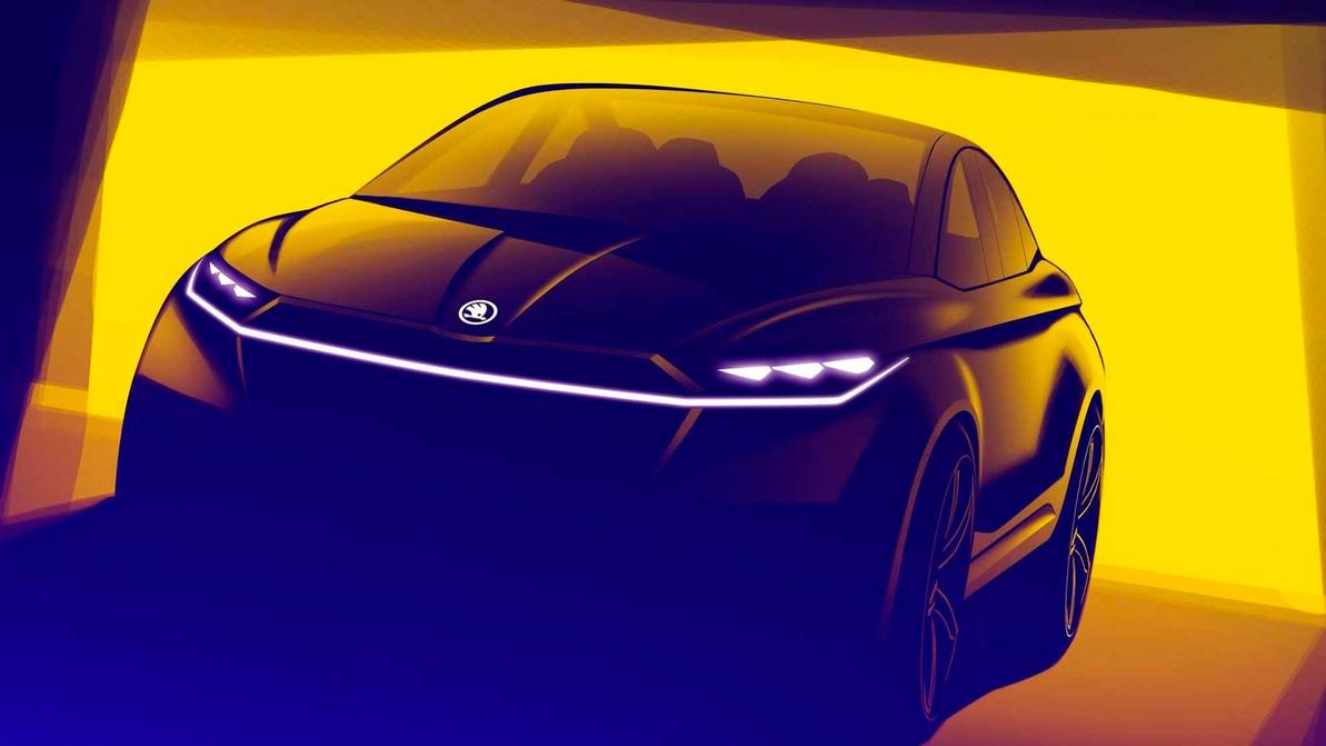 Škoda привезёт в Женеву электрический концепт