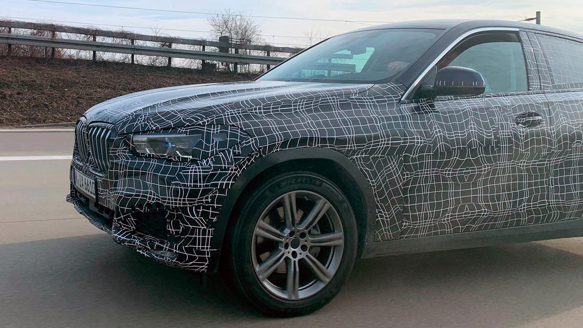 Прототип нового BMW X6 выкатили на дорожные испытания
