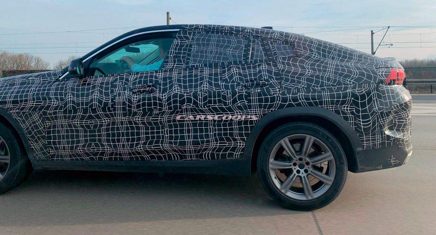 Прототип нового BMW X6 выкатили на дорожные испытания