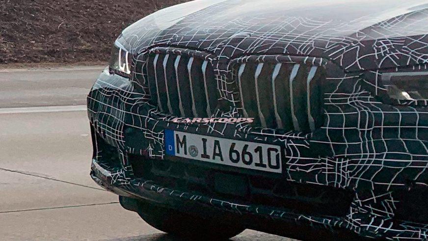 Прототип нового BMW X6 выкатили на дорожные испытания