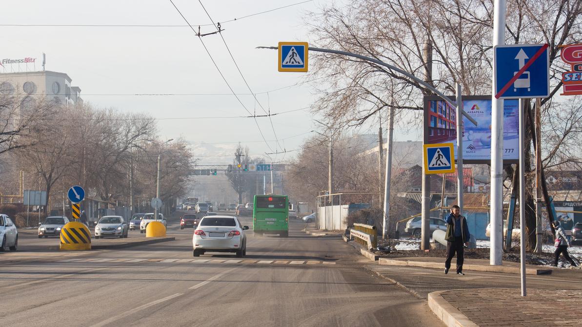 На обновление дорожной разметки в Алматы уйдёт пять месяцев