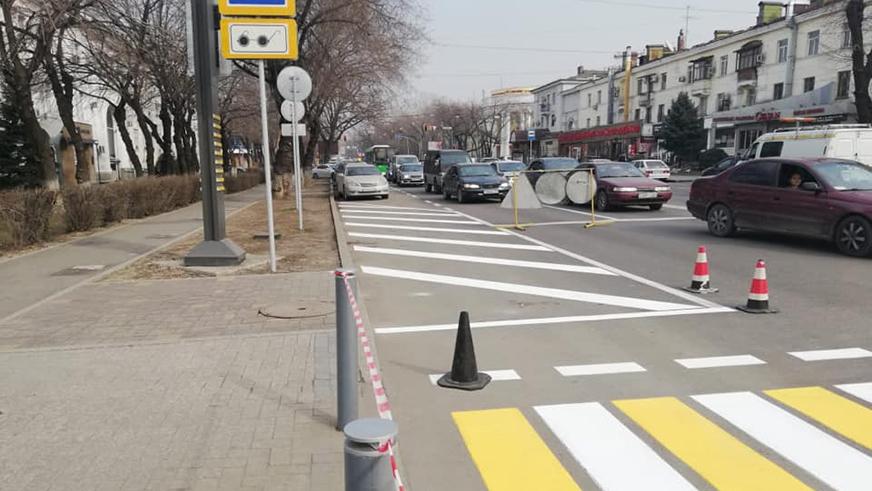 На обновление дорожной разметки в Алматы уйдёт пять месяцев