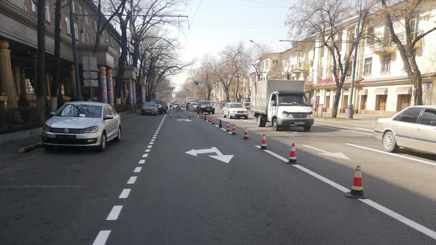 На обновление дорожной разметки в Алматы уйдёт пять месяцев