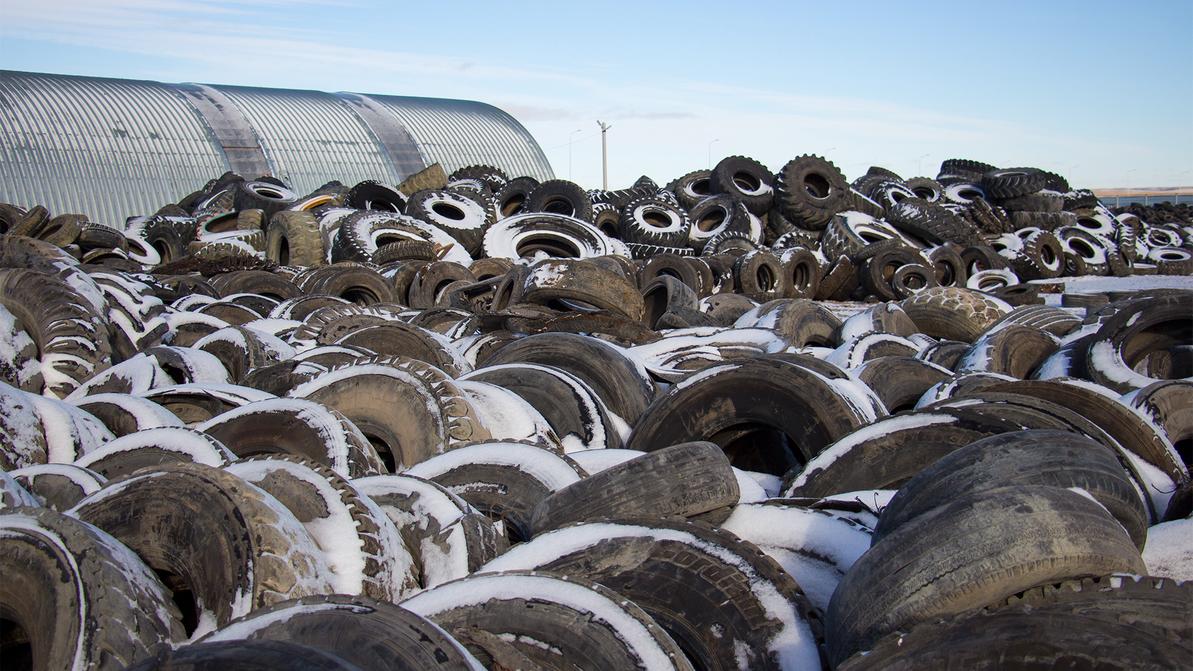 За два года в РК переработали более 100 тысяч тонн старых шин, масел и аккумуляторов