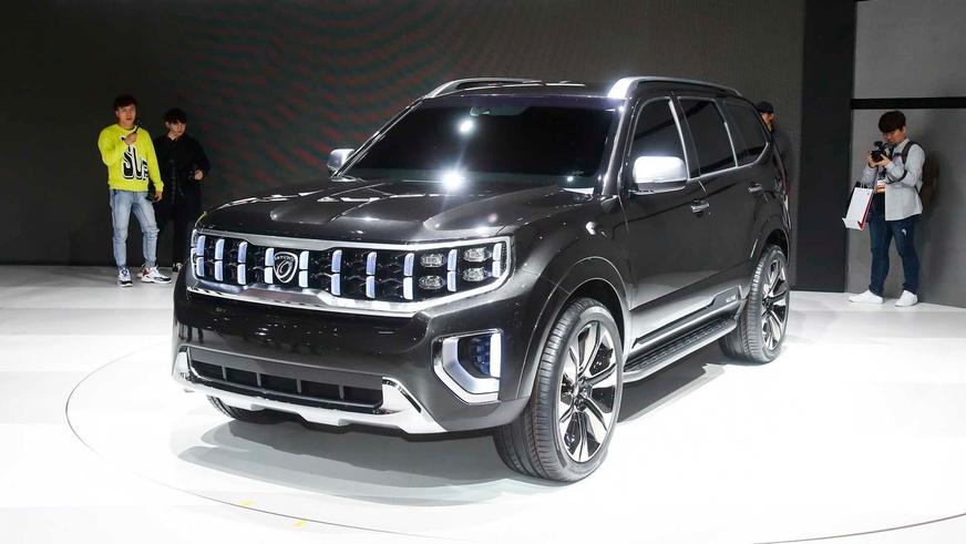 Kia показала, как будет выглядеть новый Mohave