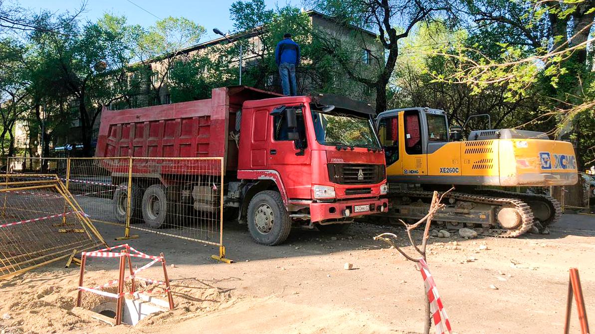 Улицу Байзакова в Алматы перекрыли на две недели