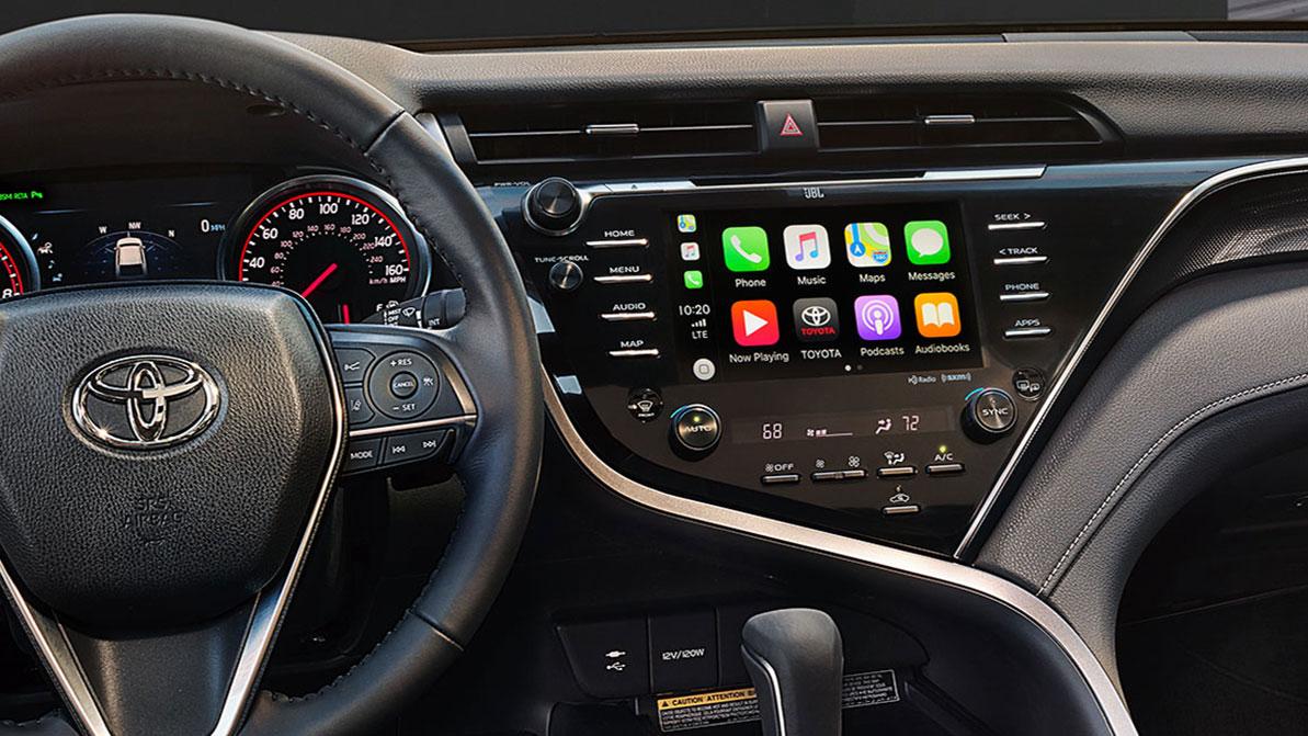 Toyota Camry получит CarPlay