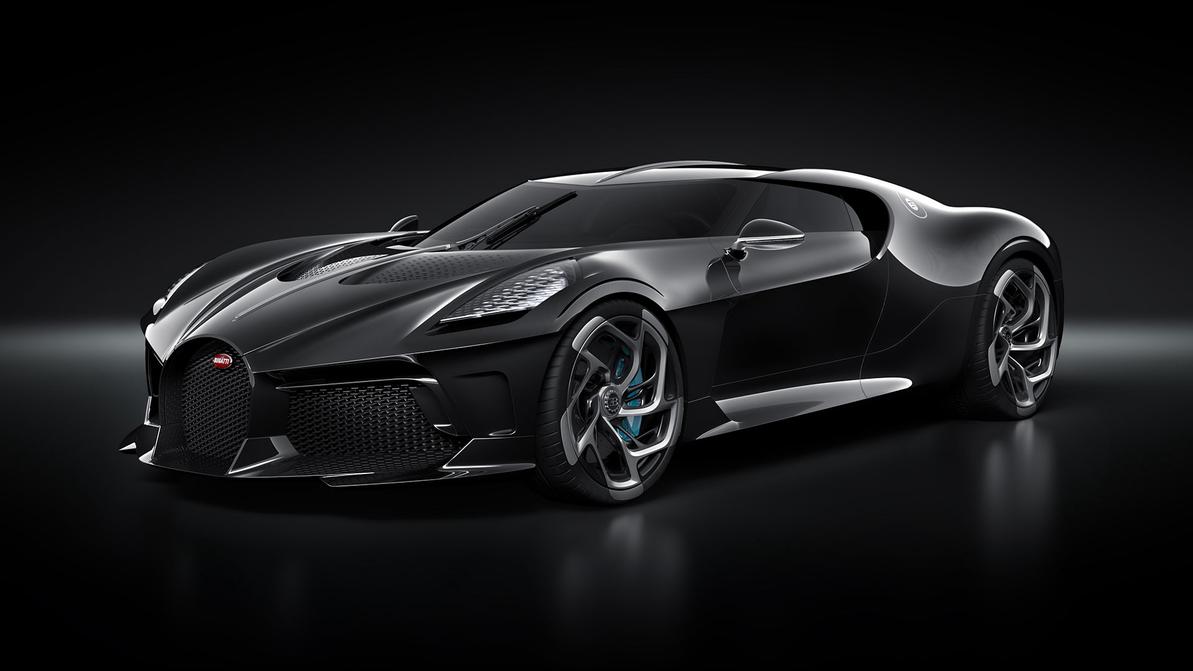 «Чёрная машина» Bugatti может принадлежать Криштиану Роналду