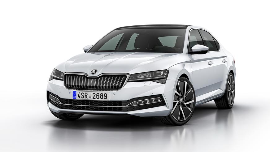 Обновлённый Škoda Superb стал гибридом