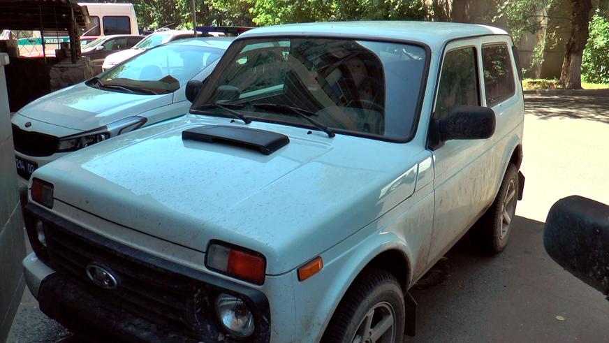 Угонщика «нив» задержали в Алматы