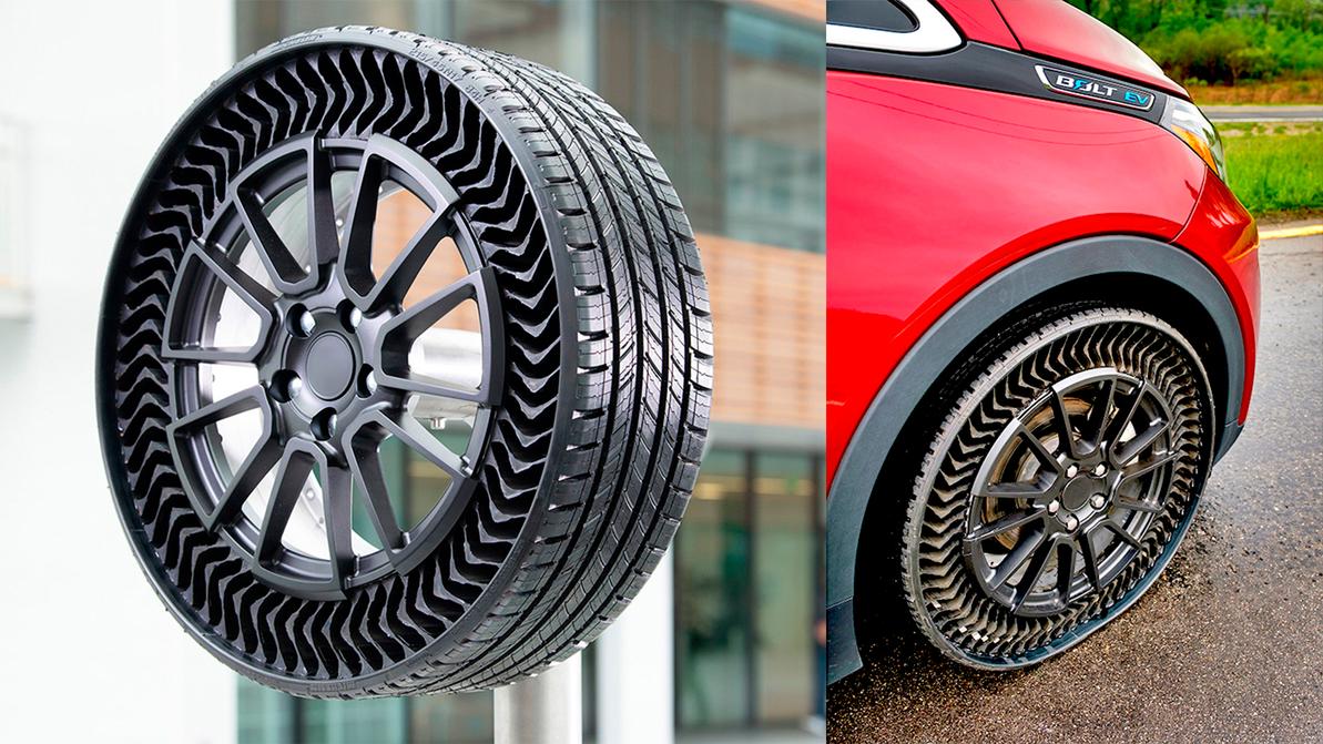 Michelin и General Motors станут делать безвоздушные шины для легковушек