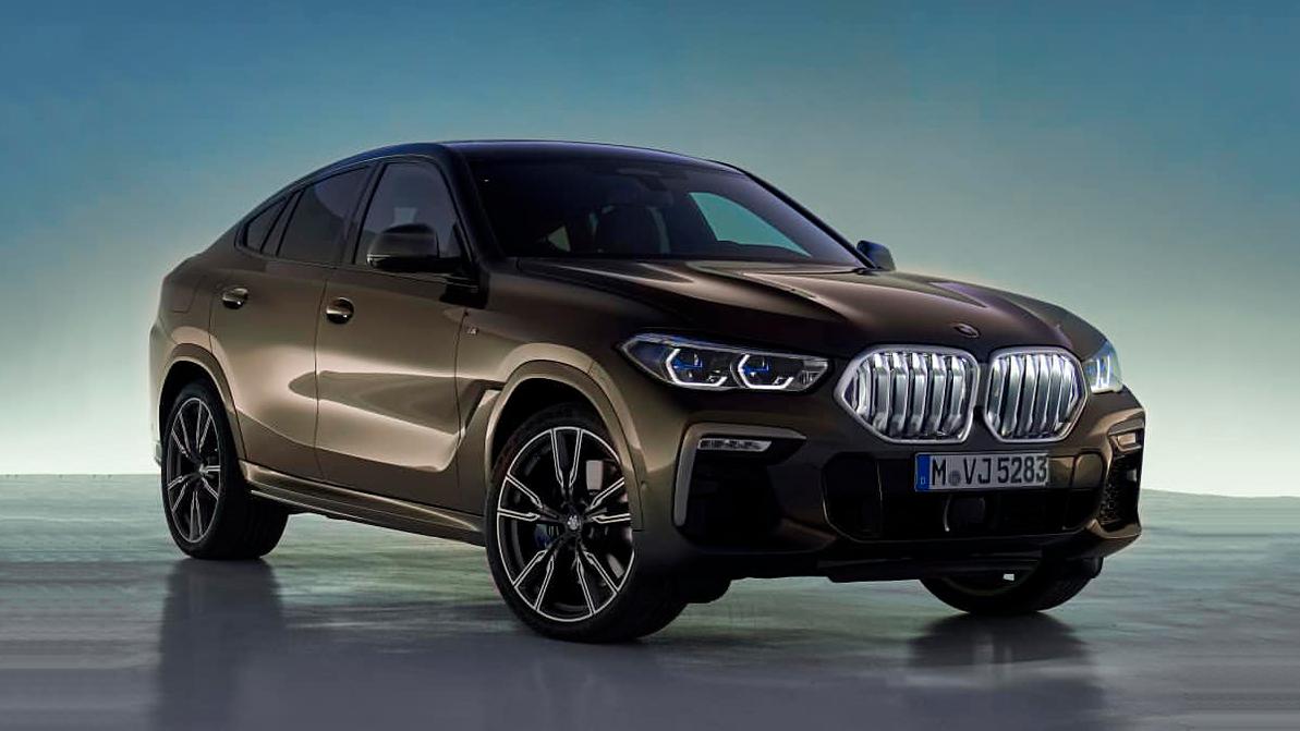 Первые фото нового BMW X6