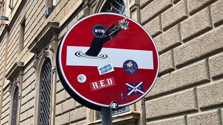 Фото дня: необычные «кирпичи» во Флоренции