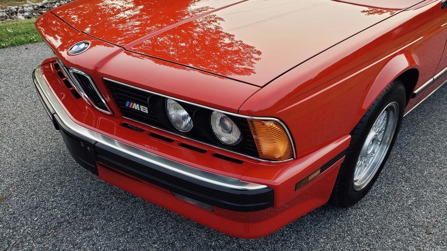 BMW M6 (E24) почти без пробега пустят с молотка
